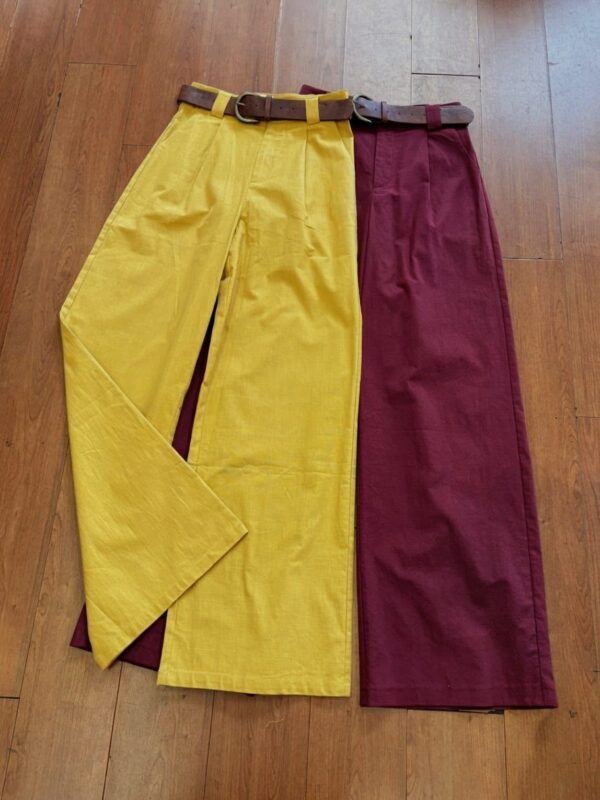 Pantalones lino strech