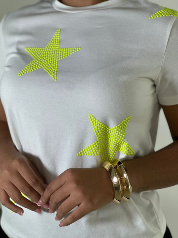 Blusa blanca estrella