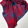 Pañoleta roja con azul