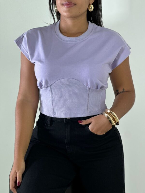 Blusa lila
