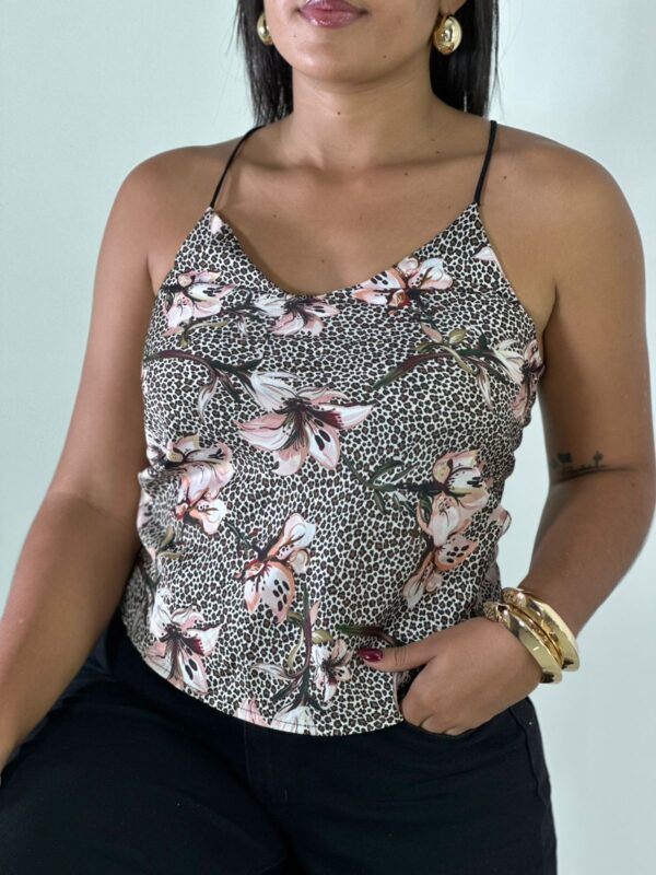 Blusa estampada