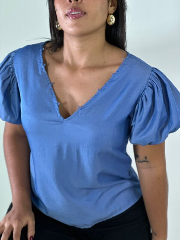Blusa azul