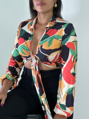 Blusa estampada