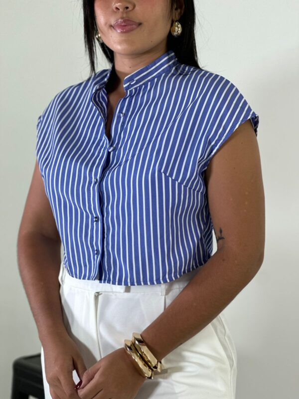Blusa de rayas
