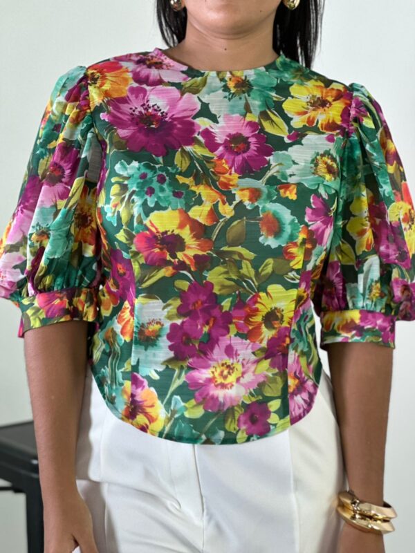 Blusa estampada