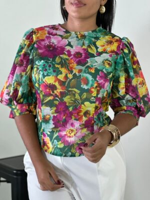 Blusa estampada