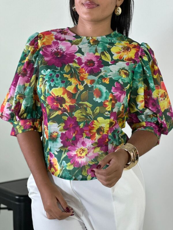 Blusa estampada