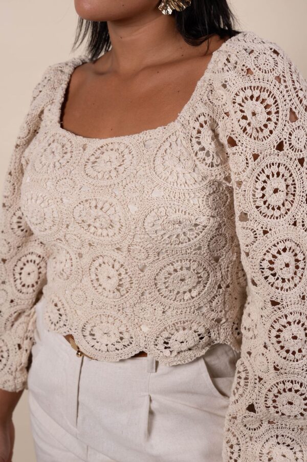 Blusa beige