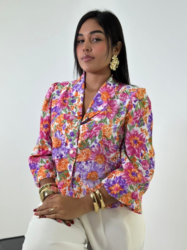 Blusa estampado flores