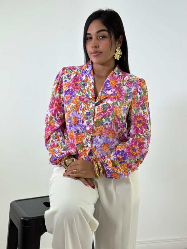 Blusa estampado flores