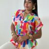 Blusa estampada