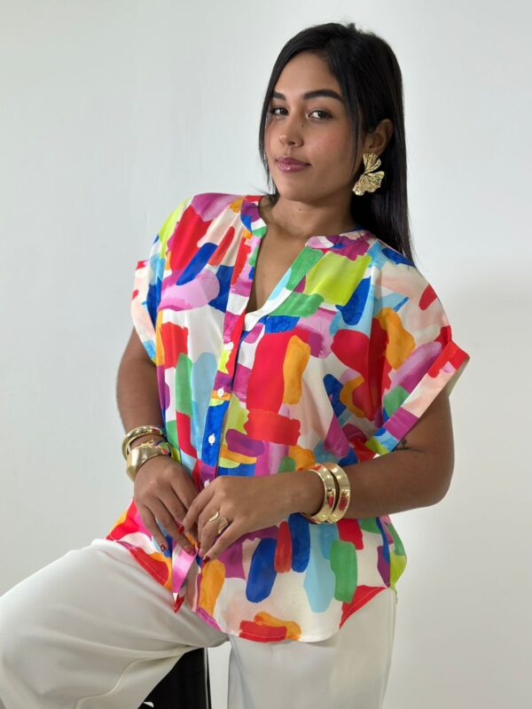Blusa estampada