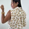 Blusa estampada