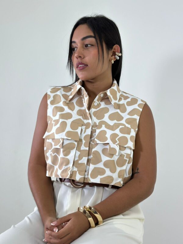 Blusa estampada