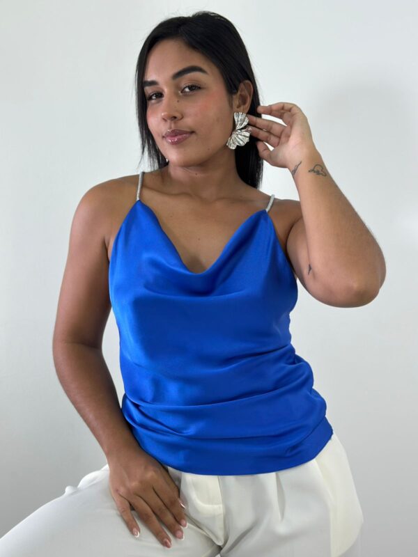 Blusa; Lavanda,Blanca,Azul,Coral, Verde