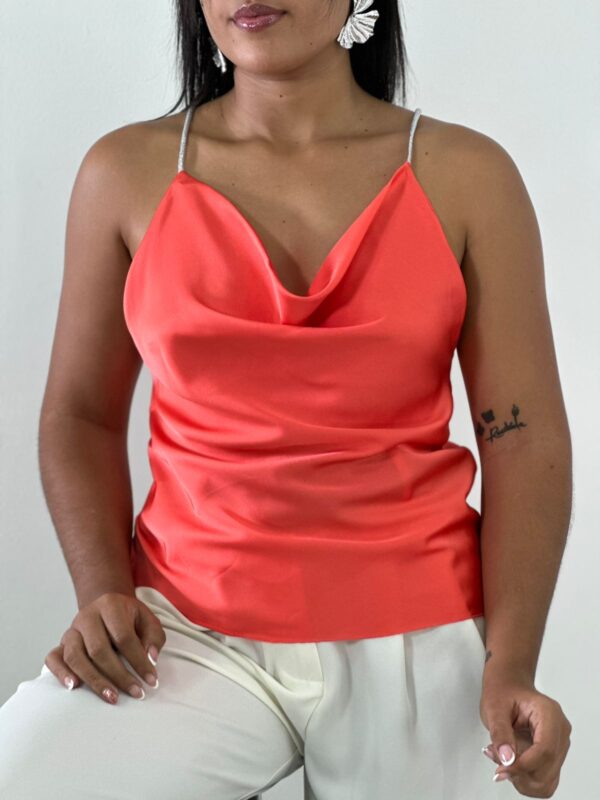 Blusa; Lavanda,Blanca,Azul,Coral, Verde