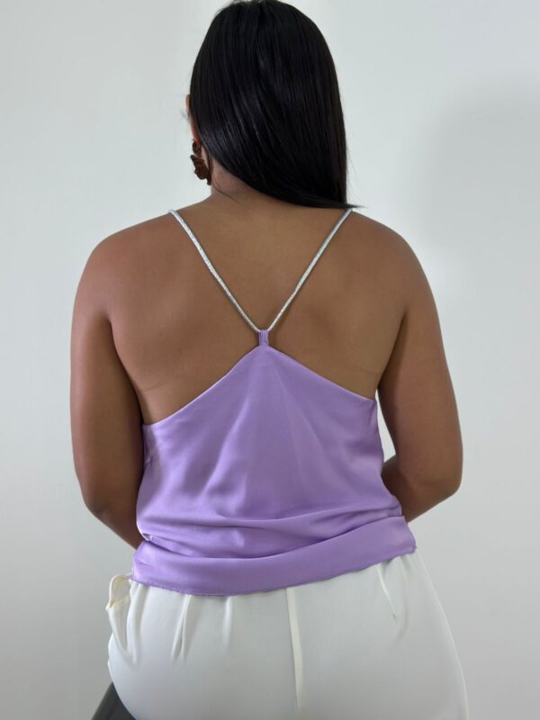 Blusa; Lavanda,Blanca,Azul,Coral, Verde