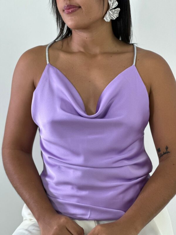 Blusa; Lavanda,Blanca,Azul,Coral, Verde