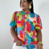 Blusa multicolores