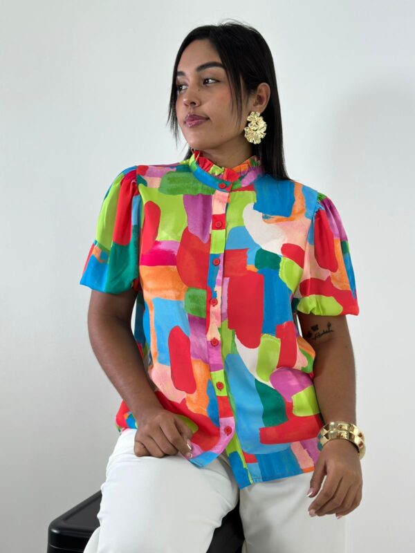 Blusa multicolores