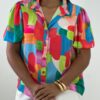 Blusa multicolores