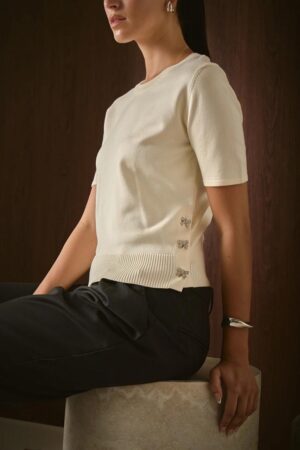 Blusa crema